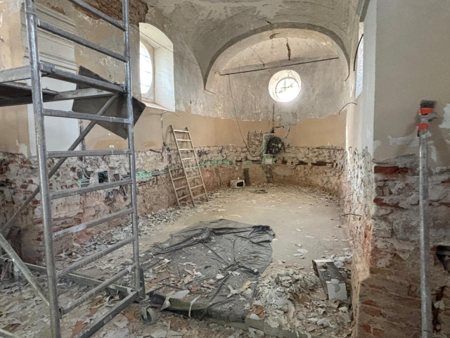 Renovácia interiéru Kaplnky Panny Márie Karmelskej