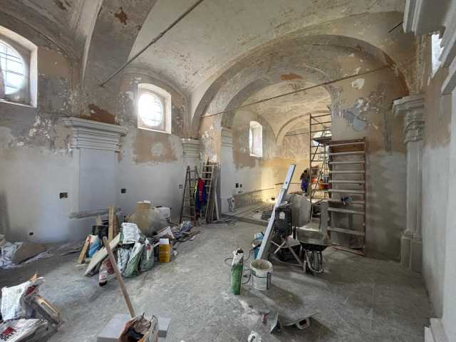 Renovácia interiéru Kaplnky Panny Márie Karmelskej