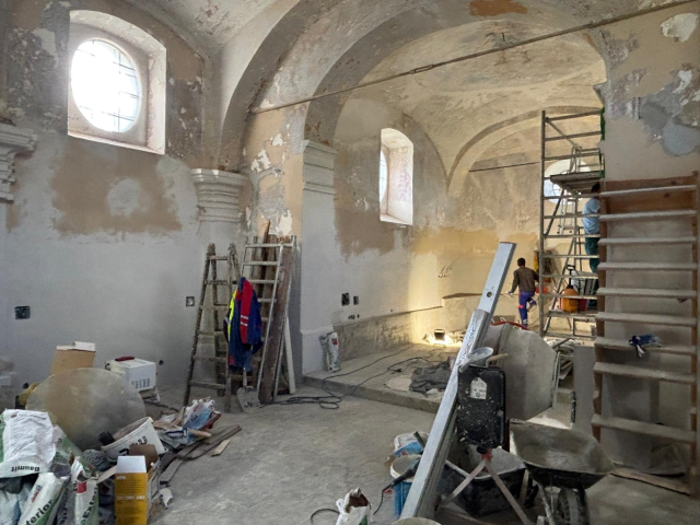 Renovácia interiéru Kaplnky Panny Márie Karmelskej