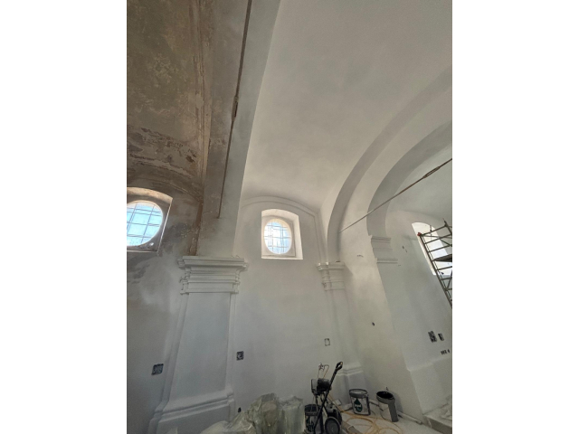 Renovácia interiéru Kaplnky Panny Márie Karmelskej