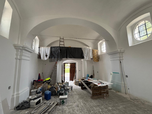 Renovácia interiéru Kaplnky Panny Márie Karmelskej
