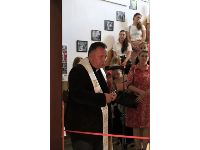 Požehnanie nového elektrického organu