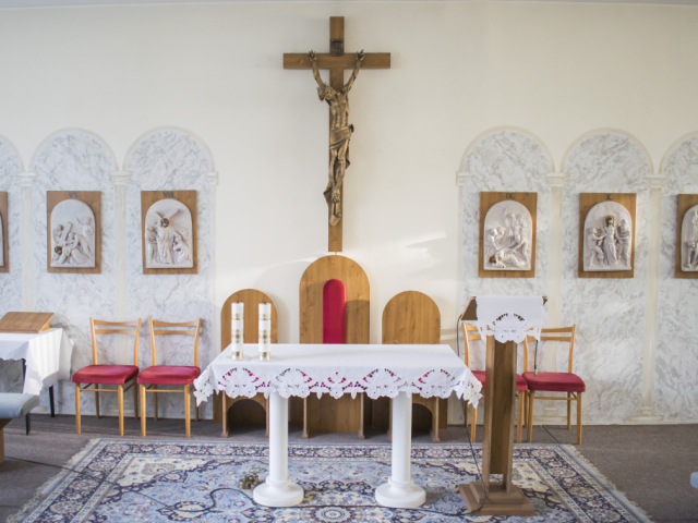 Kaplnka Božského Srdca (r. 1996) – ZŠ sv. Don Bosca
