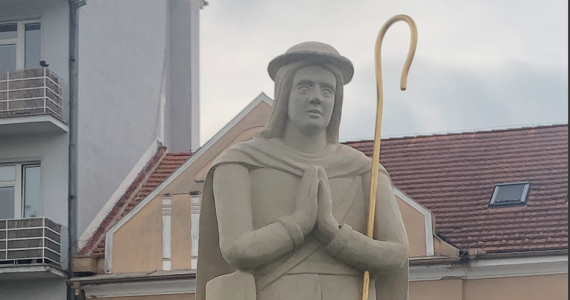 Obnovená socha sv. Vendelína