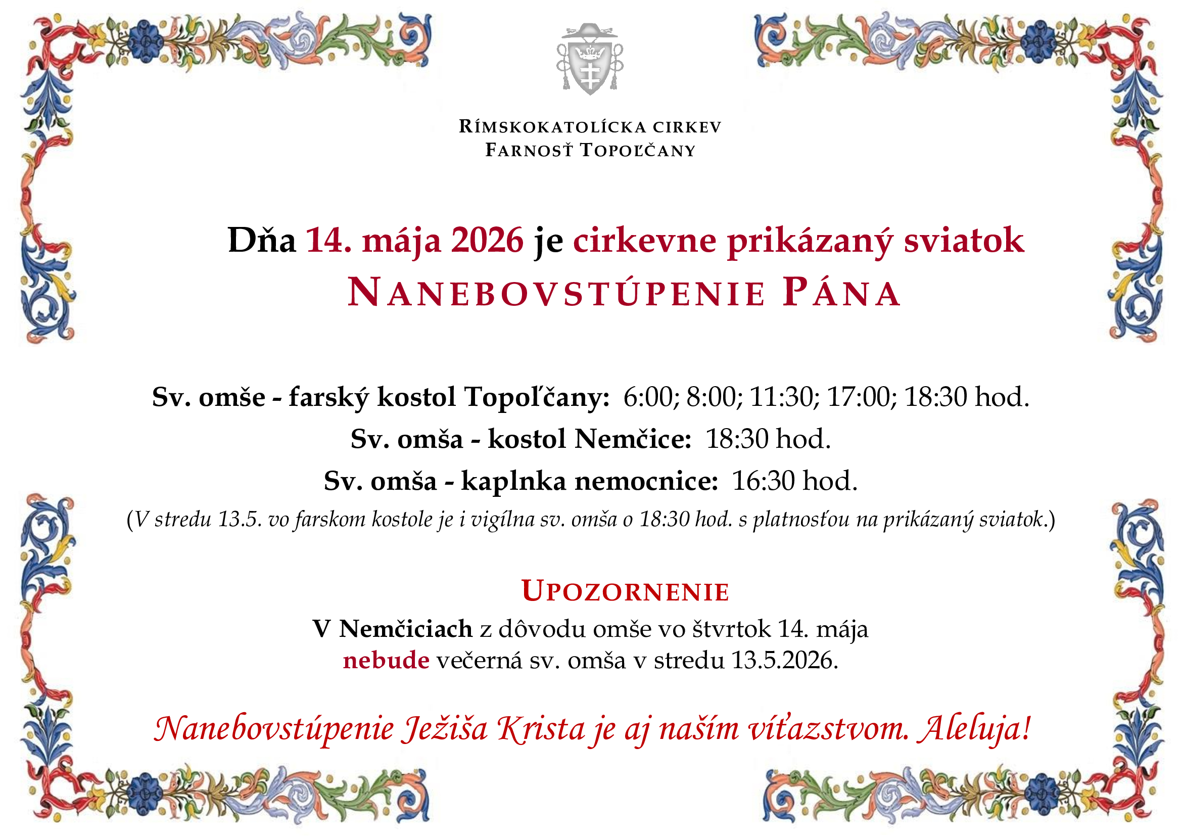 Oznámenie