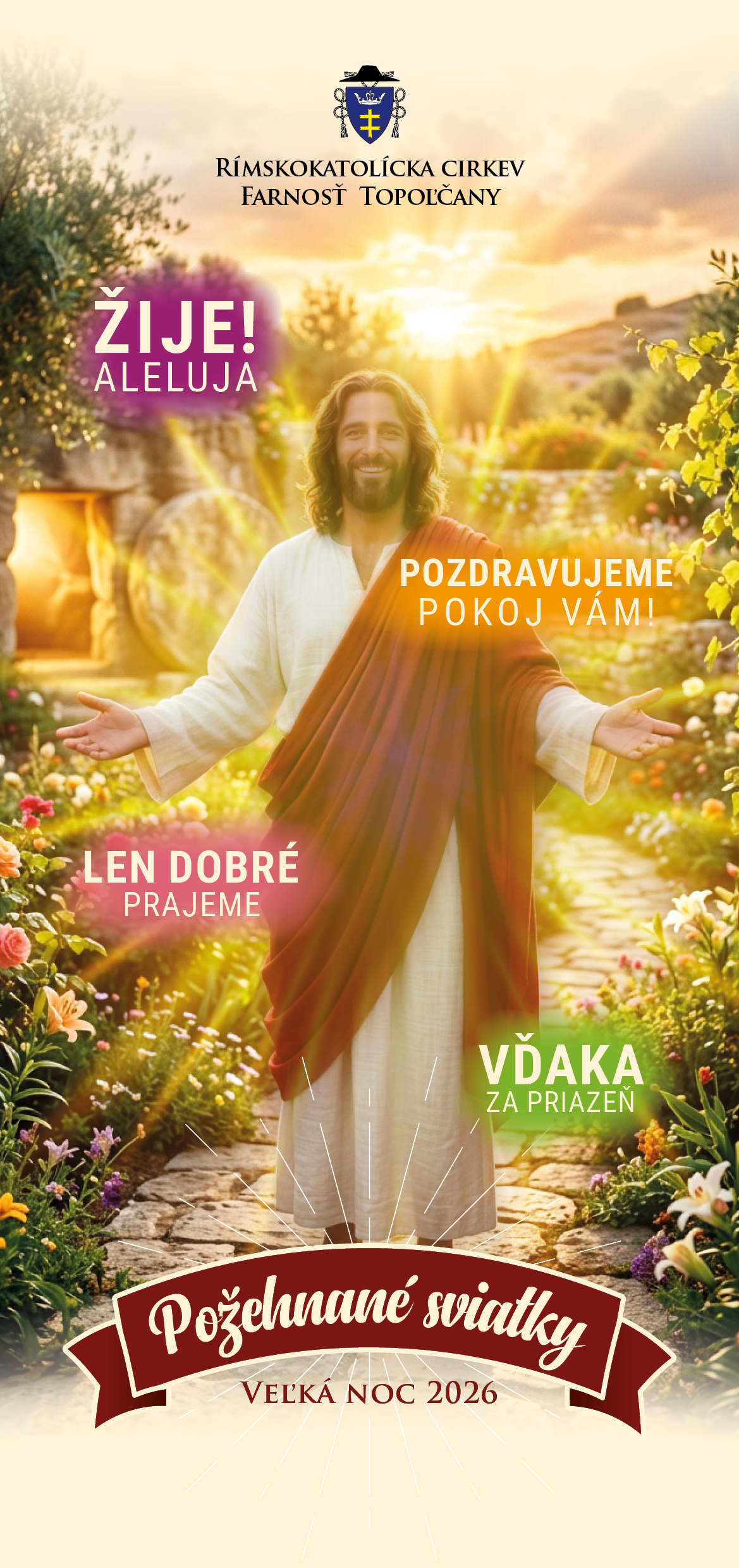 Veľkonočný pozdrav 2026